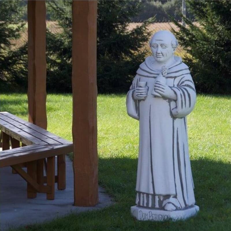 Figura Dom Perignon duży