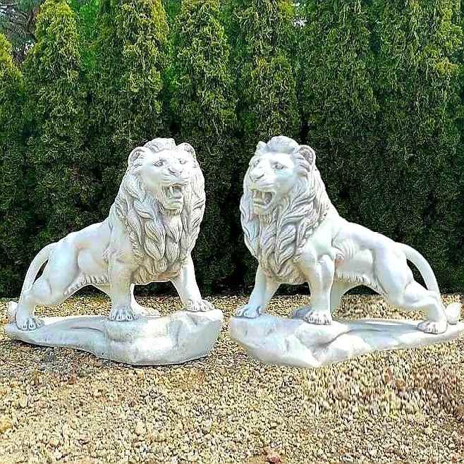 Zestaw Figur - Ogromny Lew kroczący (prawy i lewy)