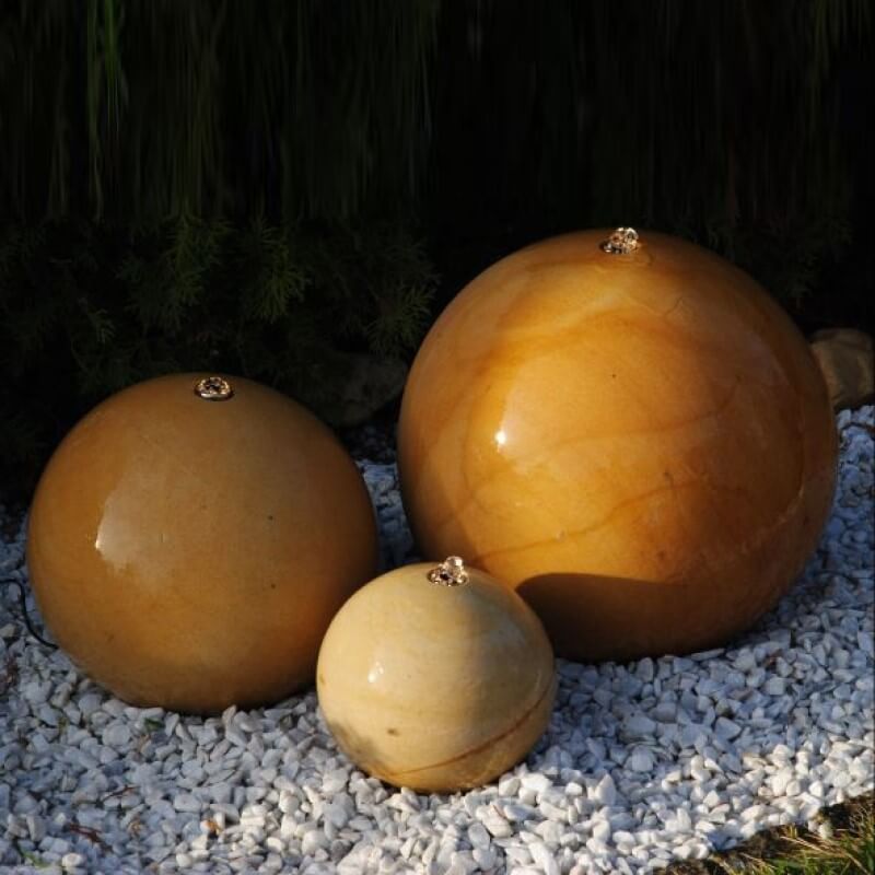 Fontanna Luna ABC - Piaskowiec / Granit szary