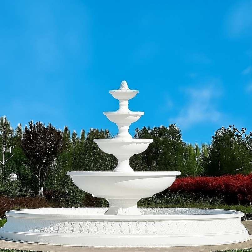 Zestaw Fontanna Almeria z szyszką + Oczko Marinello