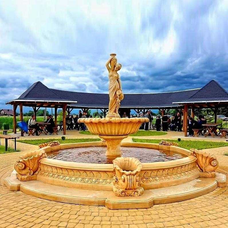 Zestaw Fontanna Ateniada + Oczko Marino Duże + Akcesoria