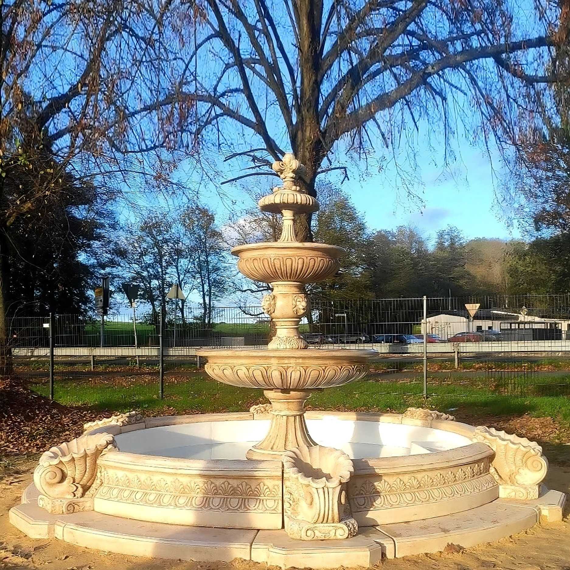 Zestaw Fontanna Duża + Oczko Marino + Akcesoria