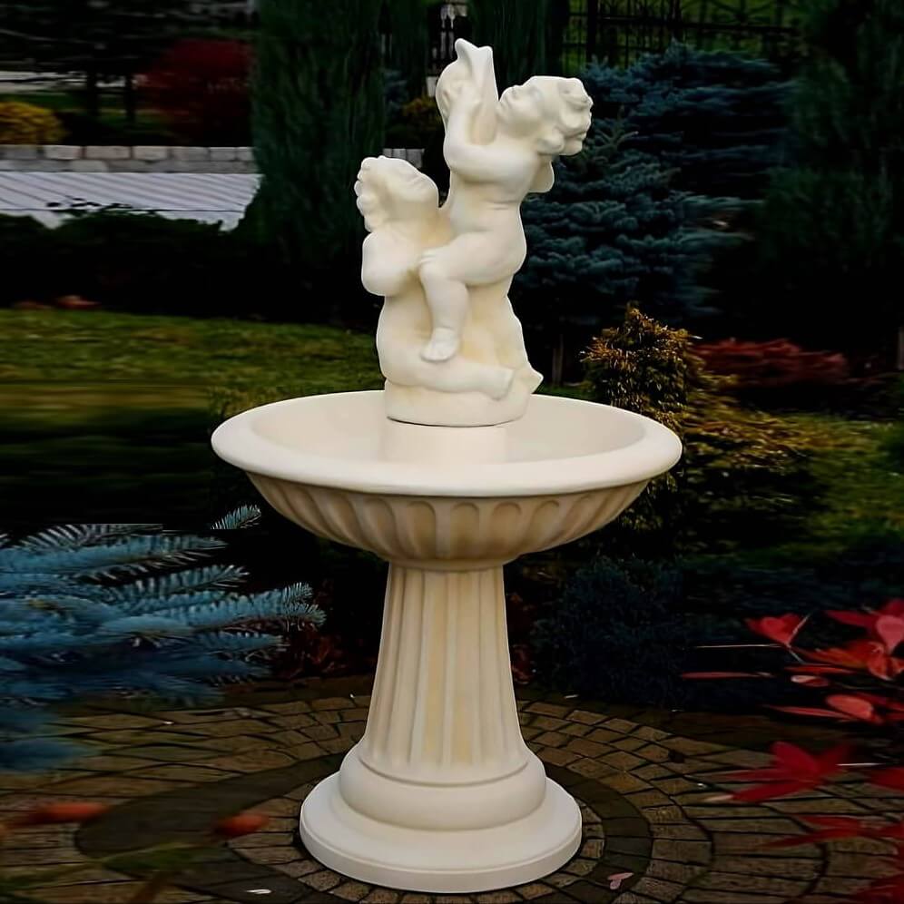 Fontanna Noemi Dzieci z Rybką