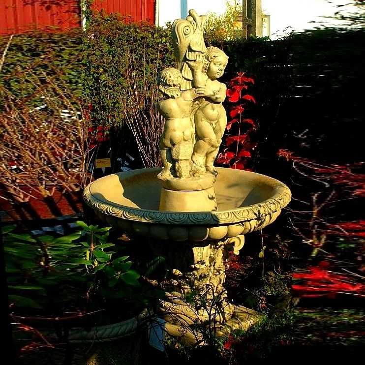 Fontanna Amorki z Rybą