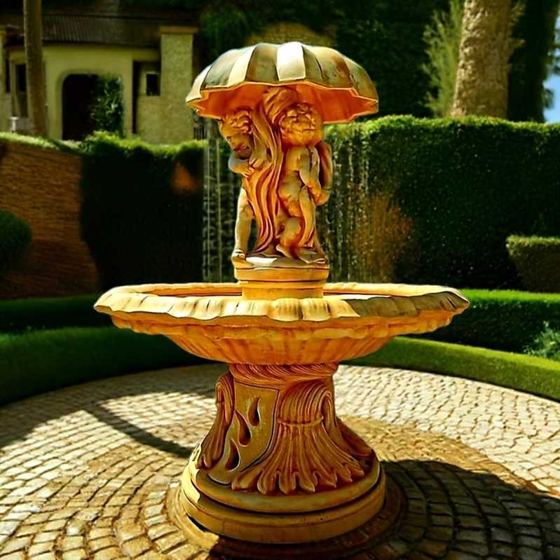 Fontanna Włoska z Parasolem