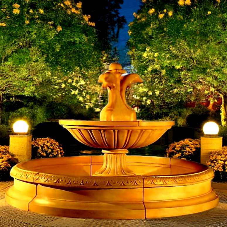 Zestaw Fontanna z Delfinami + Oczko Greckie + Akcesoria