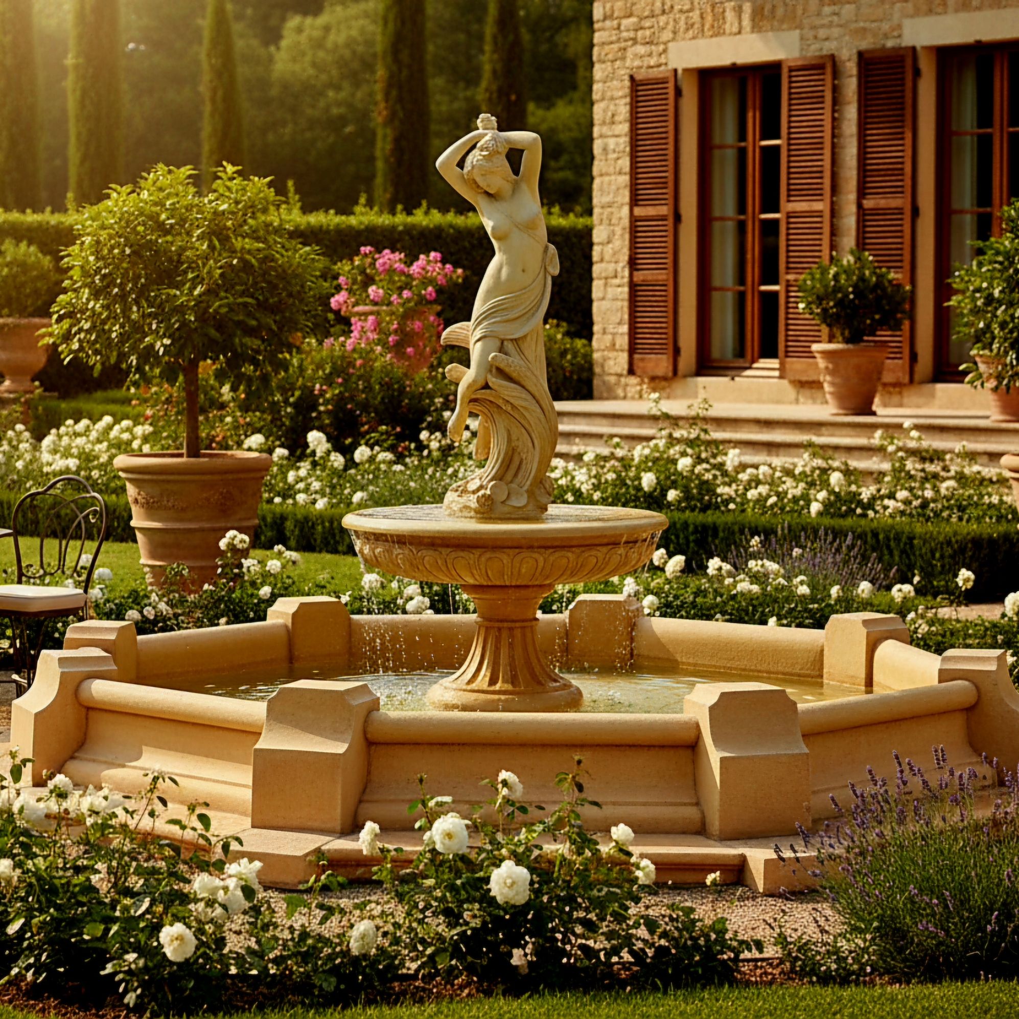 Zestaw Fontanna Isabelle 2 + Oczko Classico