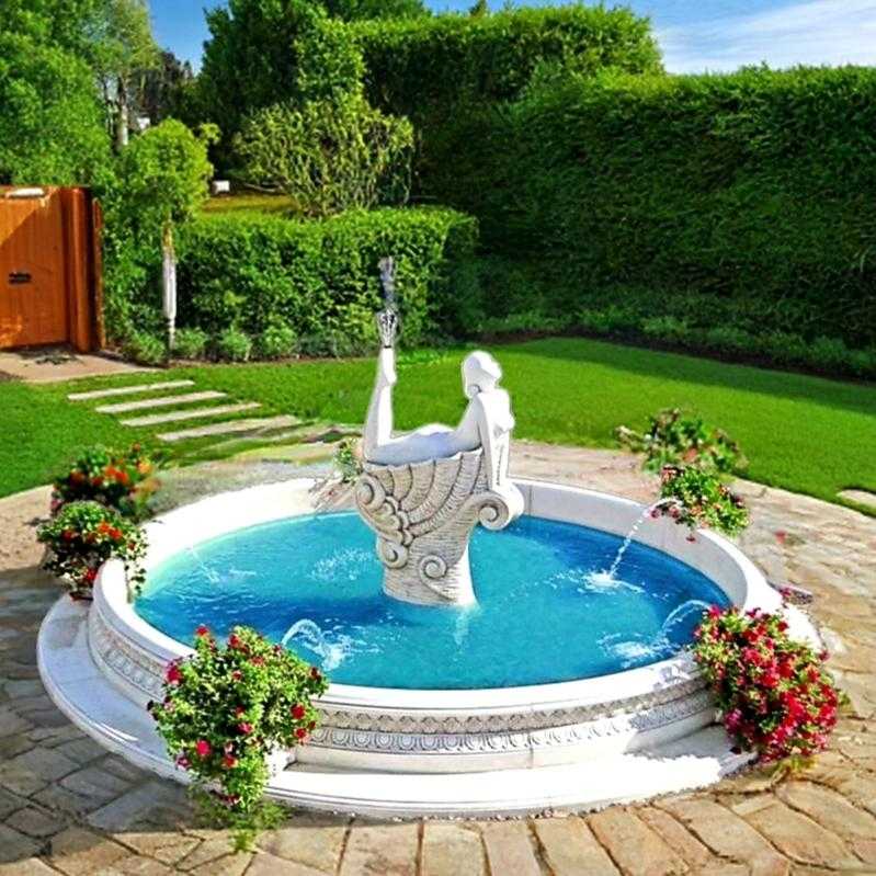 Zestaw Kobieta pozująca w muszli + Oczko Sofia + akcesoria