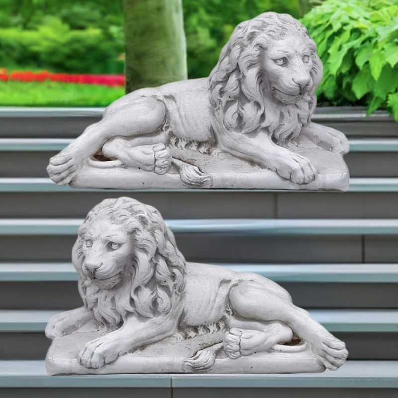 Zestaw Figur - Lew leżący (prawy i lewy)