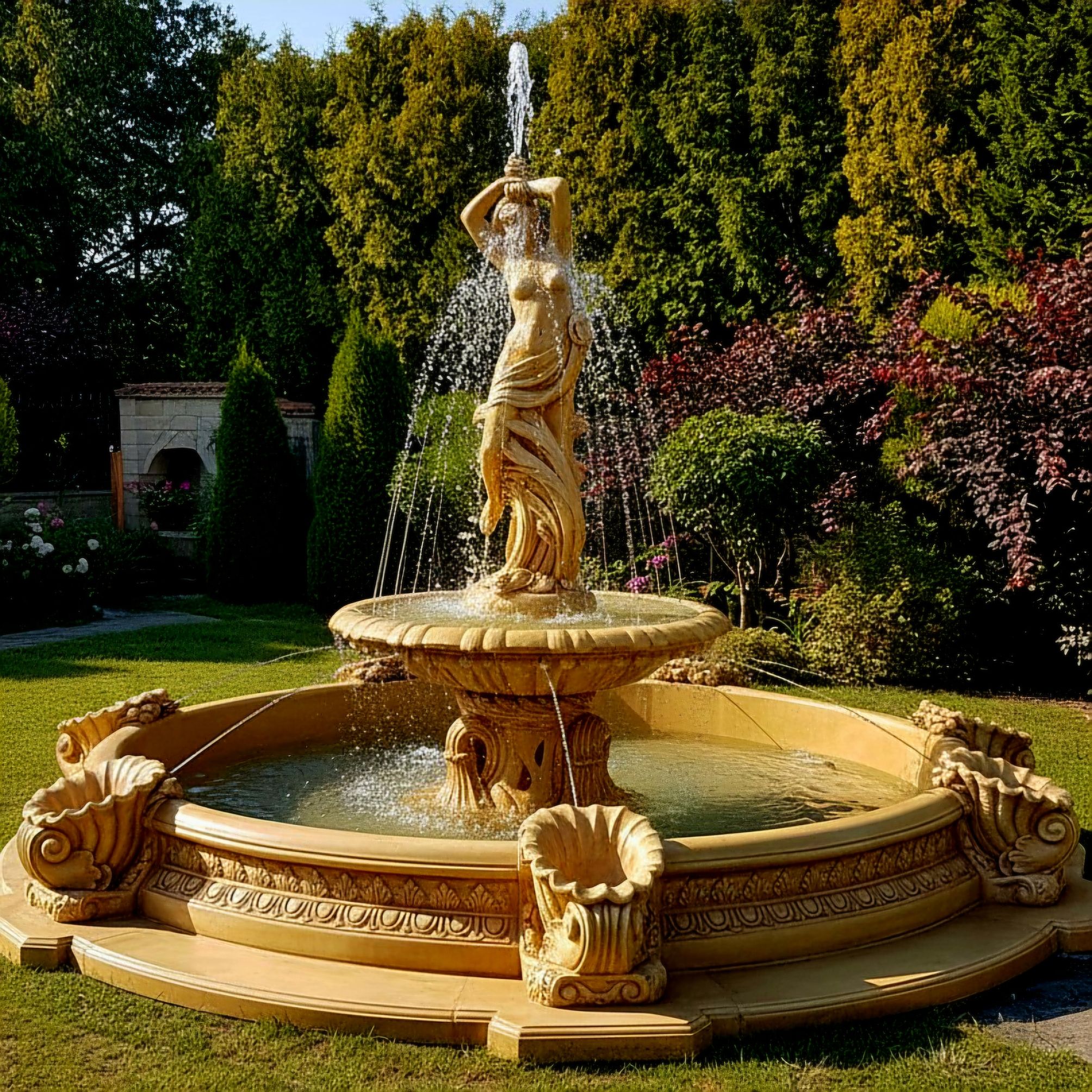 Zestaw Fontanna Isabelle + Oczko Marino Duże + Akcesoria