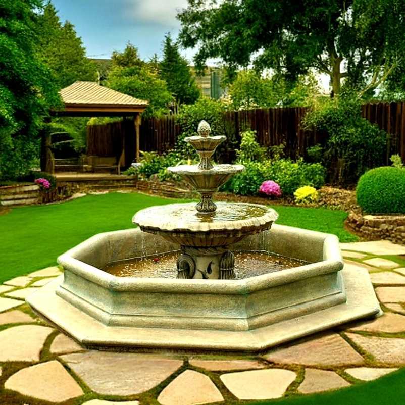 Zestaw Fontanna Włoska + Oczko Classico Małe + Akcesoria