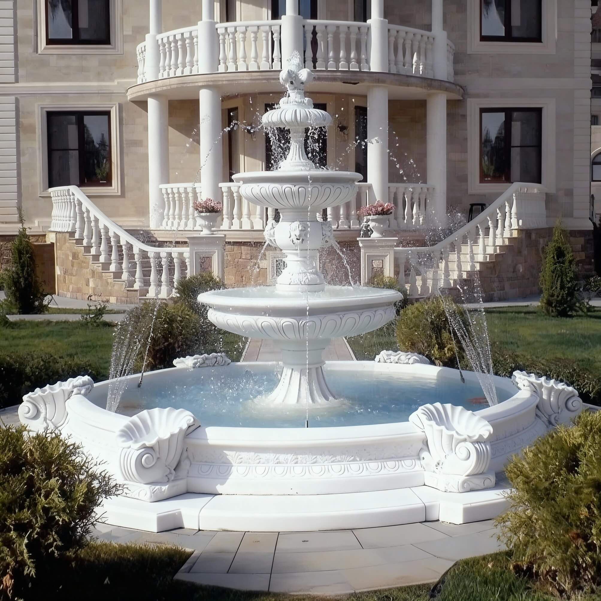 Zestaw Fontanna Duża + Oczko Marino + Akcesoria